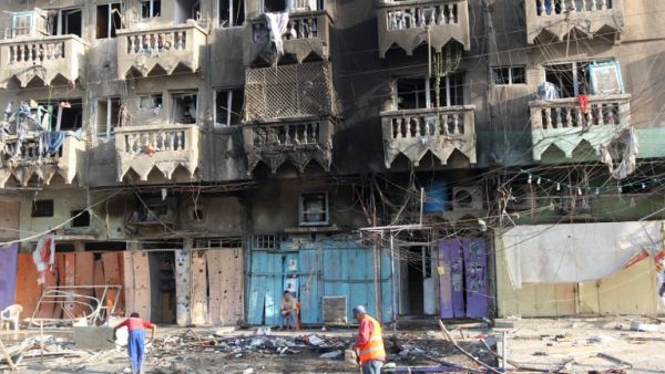 مقتل 14عراقيا وإصابة 23 آخرين في تفجير هيت غرب الأنبار
