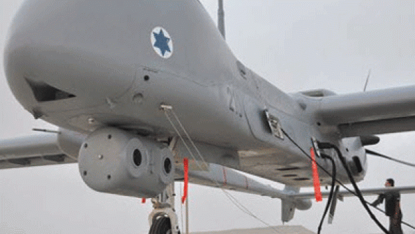 طائرة اسرائيلية بدون طيار / ارشيفية