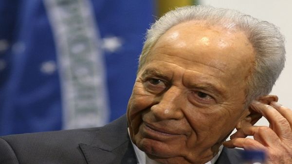 الرئيس الإٍسرائيلي الأسبق شمعون بيريس