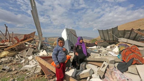 Palestinian home demolished by Israeli forces. (AFP/File) 