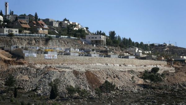 Shilo settlement in the northern West Bank.  (AFP/File)
