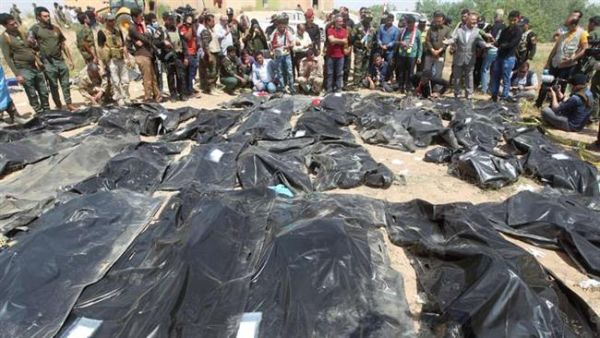 Around 1,700 Iraqi military recruits were executed in June 2014 after Daesh terrorists seized control of the western city of Tikrit. (AFP/File)