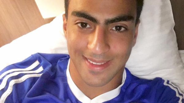 On Thursday, 19-year-old Mamoon Qashoa shared a photo of himself wearing the Israeli football shirt to his Facebook page (Facebook)