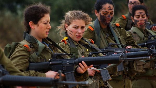 Neighboring Israel has compulsory military service, including for women (Wikimedia Commons)
