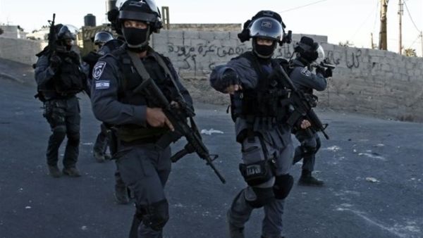 Israeli forces on patrol in East Jerusalem. (AFP/File)