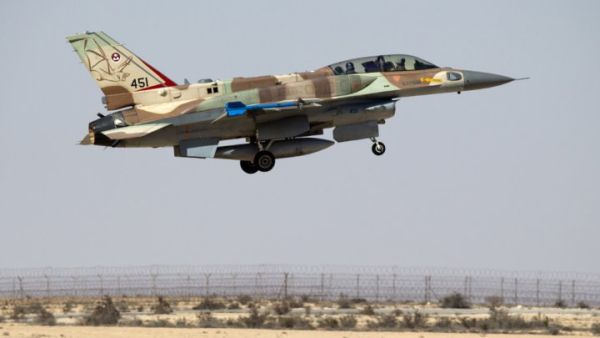 A file photo shows an Israeli F-16 moments after take-off. (AFP/File) A file photo shows an Israeli F-16 moments after take-off. (AFP/File)