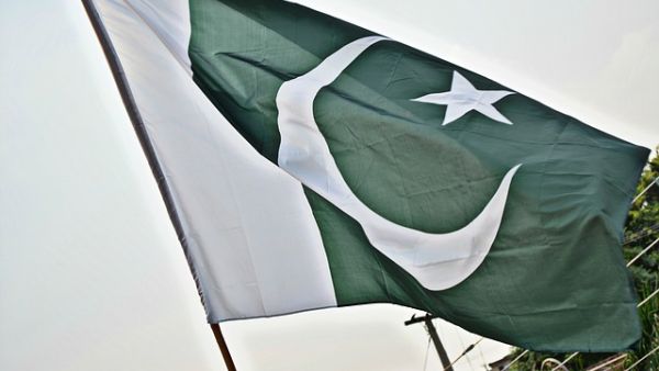 The flag of Pakistan