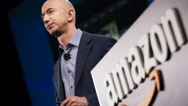 The Amazon founder and CEO now has a net worth more than $150 billion. (AFP)