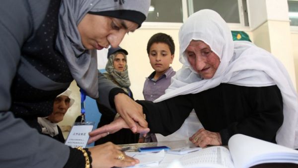 Voting in local elections began on Aug.15, 2017. 