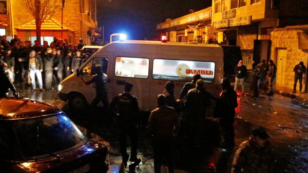 The death toll in Karak rose from 10 to 14 during raids following the initial attack. (Twitter)