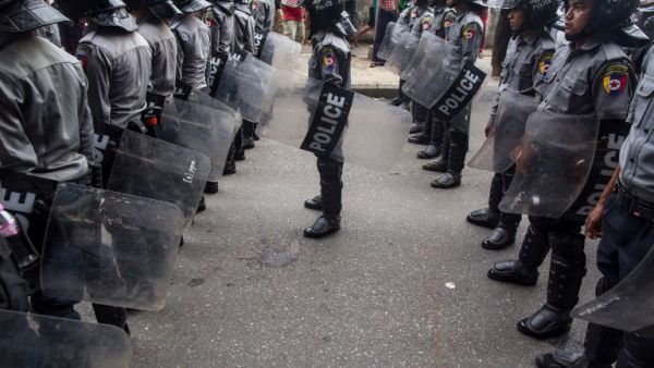 Myanmar police (AFP/File Photo)