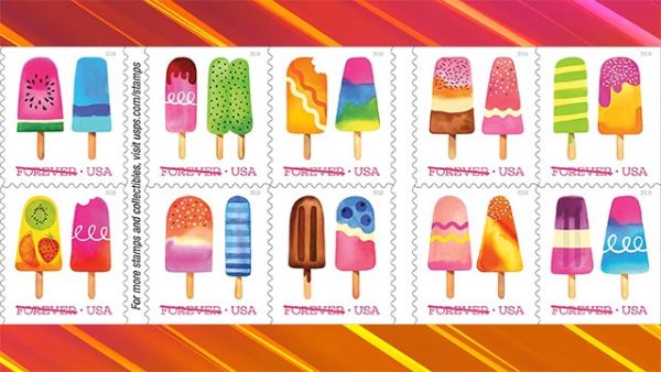 Scratch-and-sniff stamps to make mailing a letter a little bit sweeter (Twitter)
