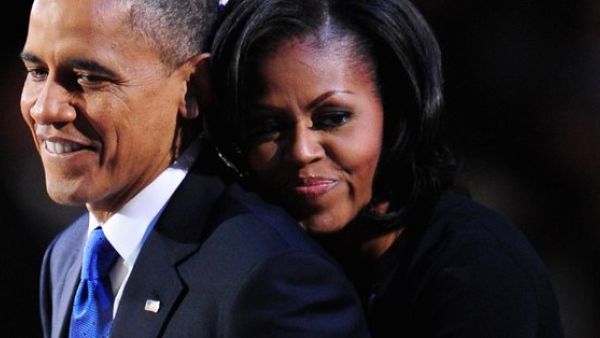 Barack Obama and Michelle Obama (Twitter)