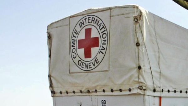 The Red Cross car (AFP/File Photo)