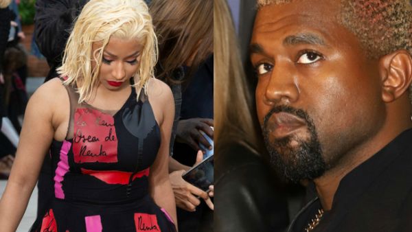 Kanye's wife Kim Kardashian West connected him with Nicki Minaj via FaceTime. (Source: JStone - lev radin - Shutterstock)
