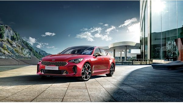 Kia Stinger will be displayed in public for the first time in the UAE market.