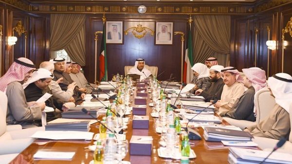 من اجتماعات الحكومة الكويتية/ ارشيفية