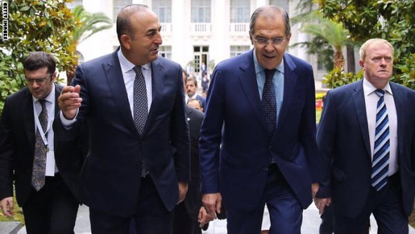 "ينبغي على تركيا وروسيا العمل معا من أجل حل سياسي في سوريا".