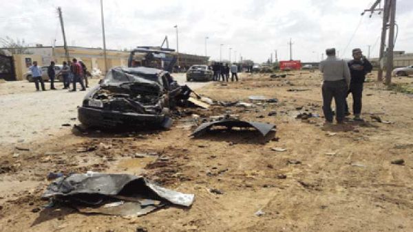 انفجار في بنغازي/ أرشيفية