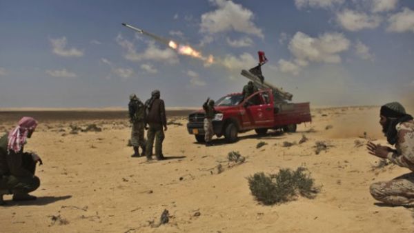 العثور على 800 صاروخ حراري من طراز سي-5، بعد عملية تمشيط لمعسكر في مدينة بنغازي