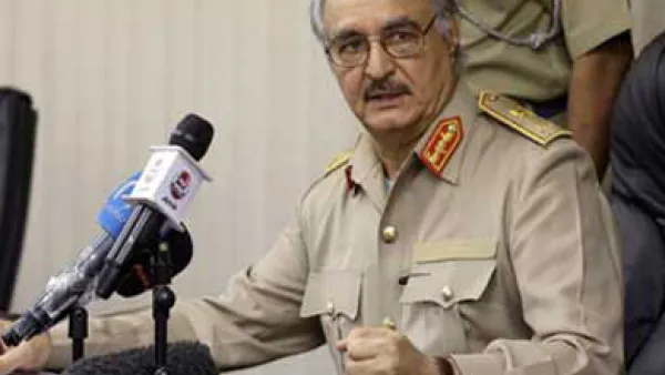  الفريق أول خليفة حفتر، القائد العام للقوات المسلحة الليبية