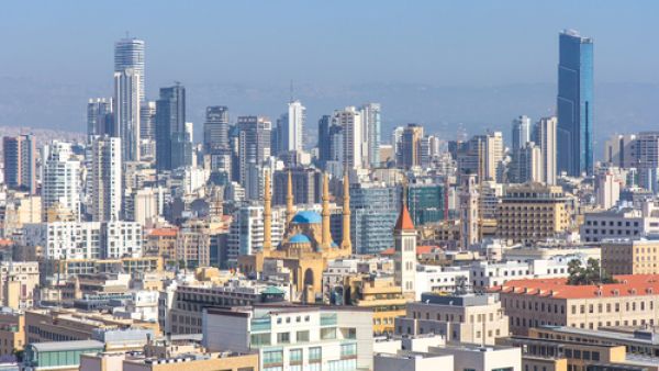 Downtown Beirut, Lebanon. (AFP/File) 