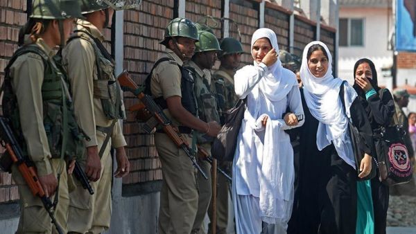 Woman publicly searched while resisting gang involving Indian army soldiers (AFP/File Photo)