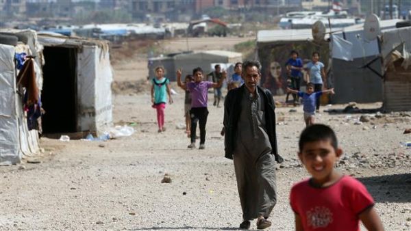 Syrian refugees in a Lebanese camp (file photo)