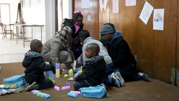 Displaced Tawerghans in Tripoli, January 22 2012 (Flickr)