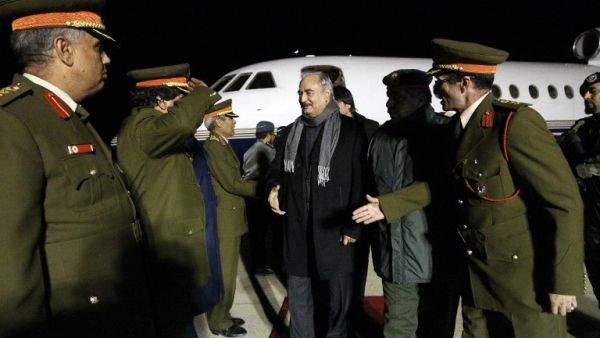 Libyan General Khalifa Haftar. [AFP]