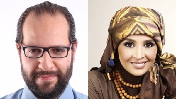 حنان الترك وأحمد أمين