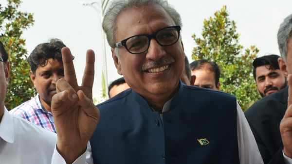 Pakistan's newly elected President Arif Alvi (AFP)