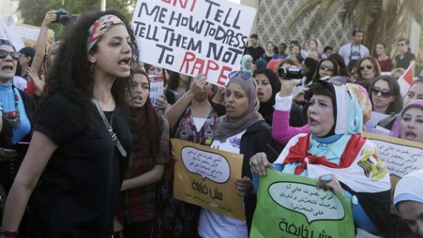 Demonstration in Cairo against sexual harassment in Egypt (AFP/ File Photo)