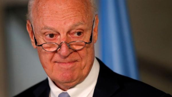 UN Special Envoy to Syria Staffan de Mistura (Twitter)