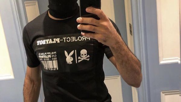 The photo posted by Mo Salah on his Instagram before it sparked controversy among his fans.