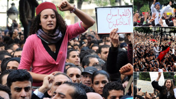 Photos from Tunisia 2010-2011 Revolution. (Socialmedia)
