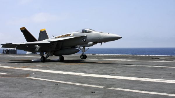 US navy f18 fighter jet (Shutterstock/File Photo)