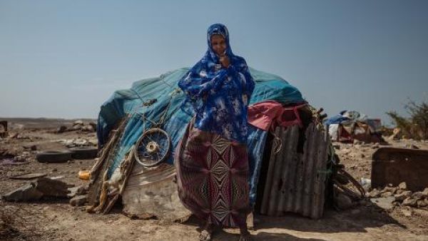 Photo of Madina, an Ethiopian migrant and one of the hundreds of thousands who travel through Yemen to the Gulf every year to find better opportunities. (PhotoCredit: (IOM/Muse Mohammed)).
