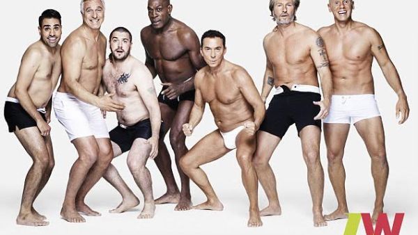 جلسة تصوير عارية للرجال