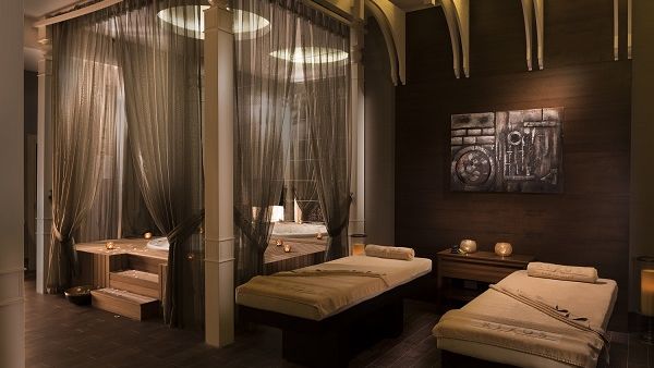 Massage room at Rixos Bab Al Bahr. Massage room at Rixos Bab Al Bahr.
