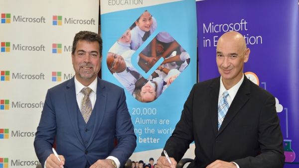 The GEMS Education -Microsoft MoU is built on two pillars; Enabling the 21st-century pedagogy and GEMS Education Leading innovation.
The GEMS Education -Microsoft MoU is built on two pillars; Enabling the 21st-century pedagogy and GEMS Education Leading innovation.