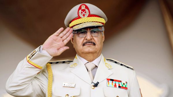 Libya's Khalifa Haftar. (AFP)