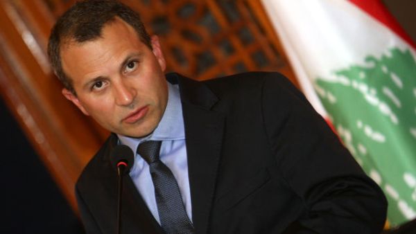 Lebanon's foreign minister, Gibran Bassil. (AFP/ File Photo)