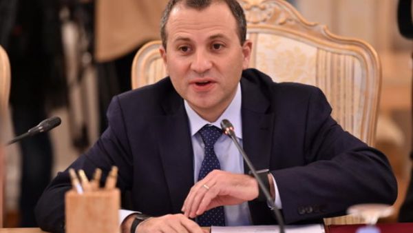 Foreign Minister Gebran Bassil (AFP/File Photo)