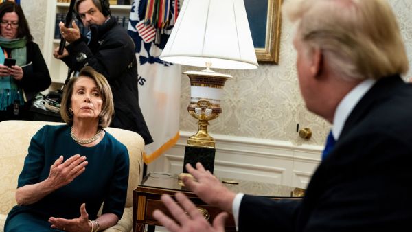 Incoming Speaker of the House Nancy Pelosi must find a way to work with President Donald Trump. (Brendan Smialowski/ AFP)