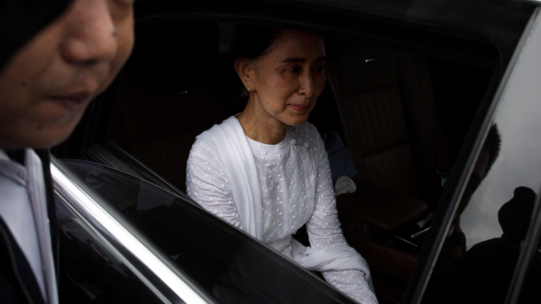 The statement from Suu Kyi's office comes as more people, including human rights activists, are calling on the de facto leader of Myanmar to return her Nobel prize. /AFP