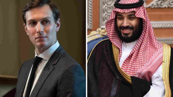 White House senior adviser Jared Kushner and Saudi Crown Prince Mohammed bin Salman. (AFP/File)
