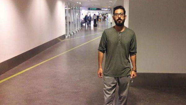 Hassan al-Kontar was stranded at a Malaysian airport for months. (Hassan al-Kontar)