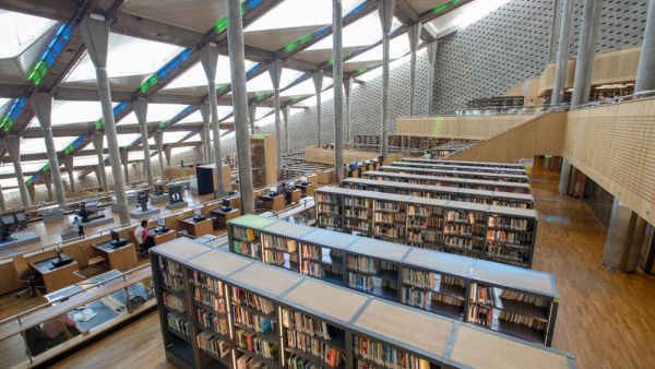 Library of Alexandria / Bibliotheca Alexandrina, the most famous library and cultural center of Classical antiquity (Greek era). (Shutterstock/ File Photo)