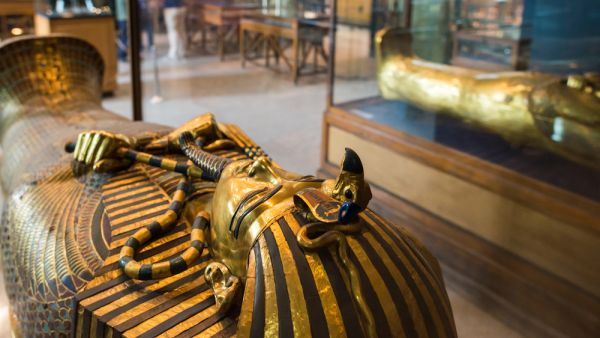 Tutankhamen's Coffin in Egyptian Museum in Cairo. (Shutterstock/ File)